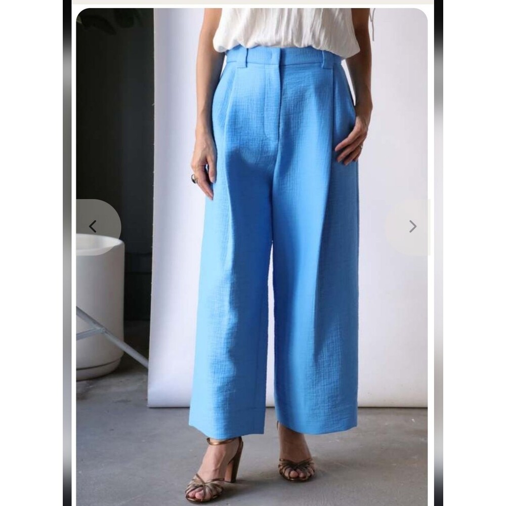 Rachel Comey Crew Cobalt Blue Balloon Minimalist Quiet Luxury Pants Size 2